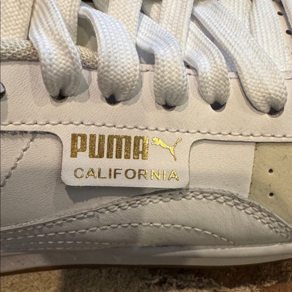 Puma California Exotic women’s White sneakers size 8 - Picture 3 of 7